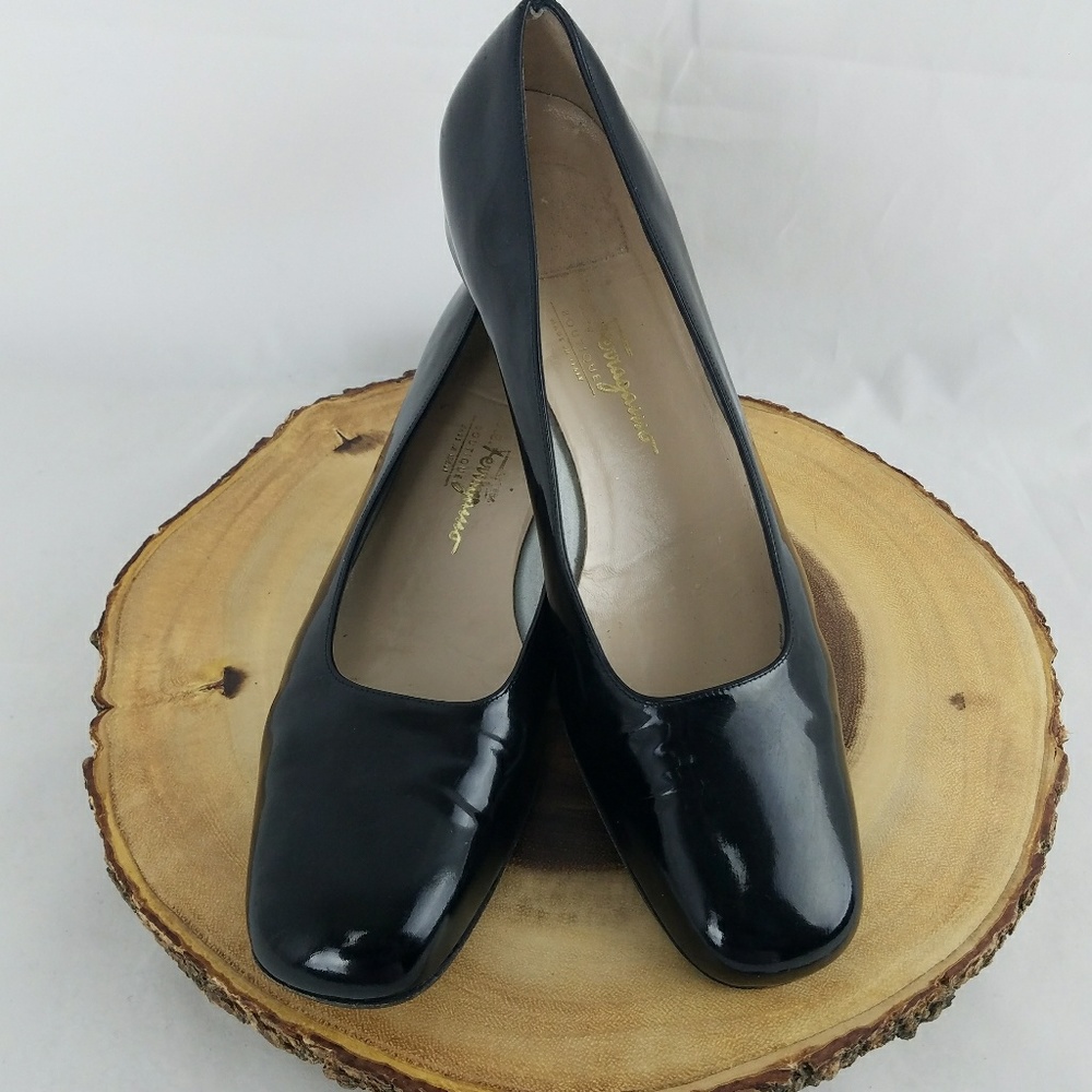 Salvatore Ferragamo slip-on SZ 11.5B  BLK